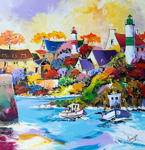 Entre les deux phares de DOUËLAN