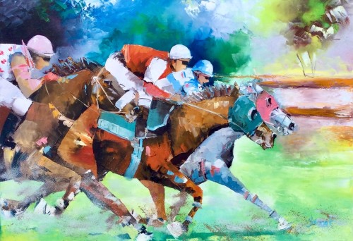 Galop à Vincennes