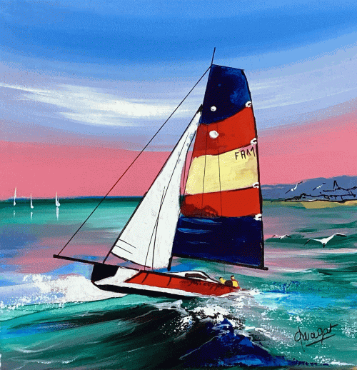 Au fil des vagues